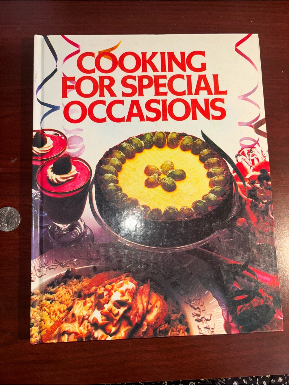 Cooking for Special Occasions Cookbook - White & Red Cover